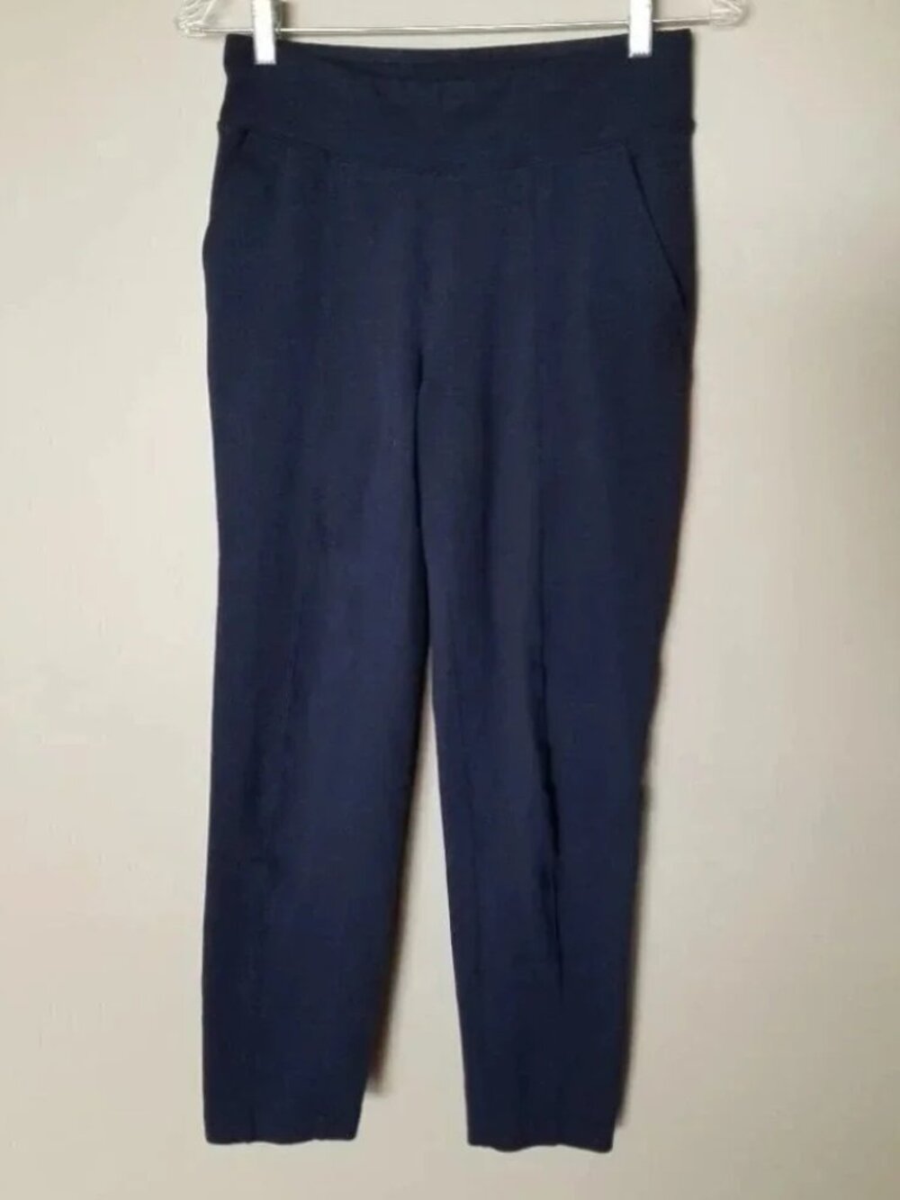 Kit and Ace Navy Blue  On Repeat Pleated Trousers 2